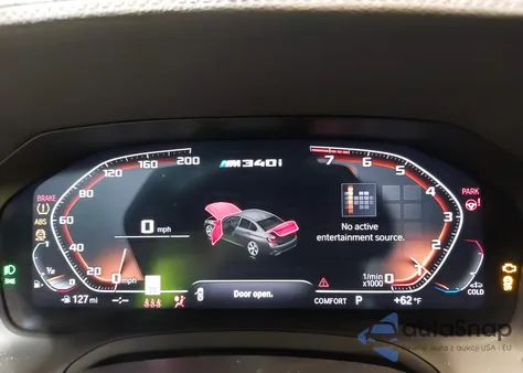 2020 BMW 3 Series M340I xDrive from USA, damaged, VIN WBA5U9C02LFH25496